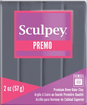 Premo Sculpey Polymer Clay 2oz Slate