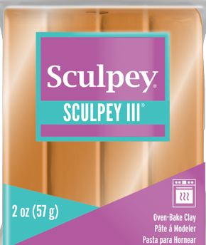 Sculpey III Polymer Clay - Red Hot Red 2oz