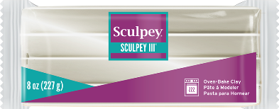 Sculpey III Silver 8 oz