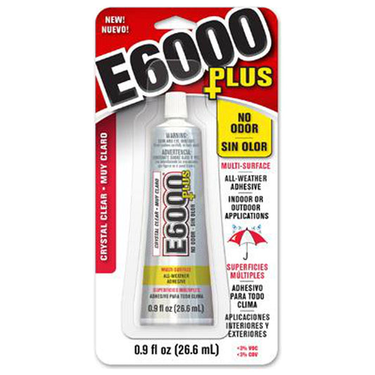 E6000 Plus  Glue Clear .9 oz 570110