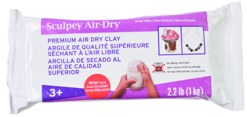 Model Air, Air Dry Modeling Clay, White, 2.2 pounds AD2222 ...